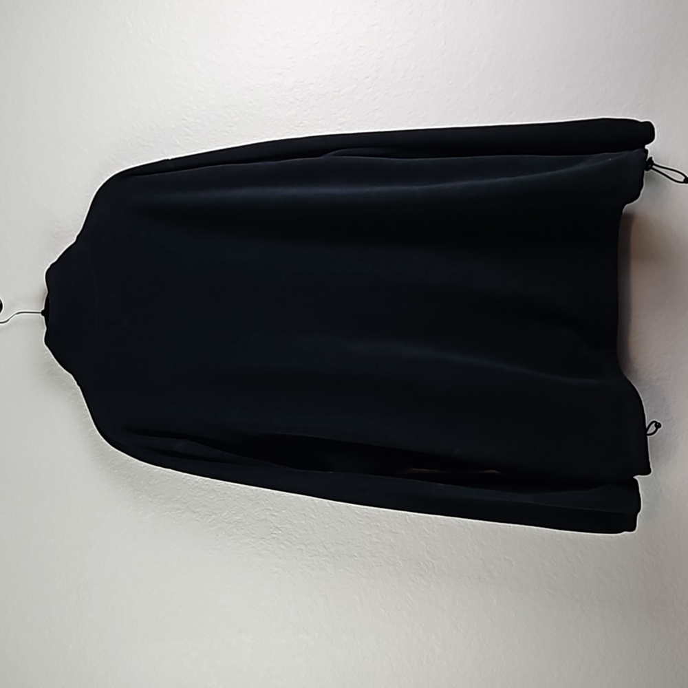 Croft & Barrow | Men's Black Fleece 1/4 Zip Pockets Jacket Sz XXL - Picture 4 of 8